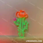 Nature Outdoors Neon Sign Cactus Cowboy 1