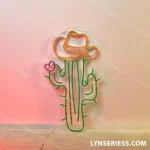 Nature Outdoors Neon Sign Cactus Cowboy 1