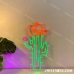 Nature Outdoors Neon Sign Cactus Cowboy 1