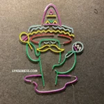 Nature Outdoors Neon Sign Sombrero Hat Cactus 1