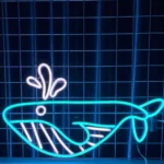 Nature Outdoors Neon Sign Whale Led 1