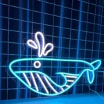Nature Outdoors Neon Sign Whale Led 1