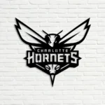 Nba Metal Sign Charlotte New Orleans Hornets Logo 1