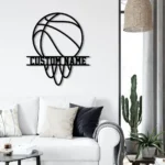 Nba Metal Sign Custom Basketball Player 1