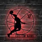 Nba Metal Sign Custom Man Basketball 1