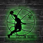 Nba Metal Sign Custom Man Basketball 1