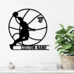 Nba Metal Sign Custom Man Basketball 1