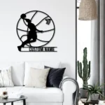 Nba Metal Sign Custom Man Basketball 1