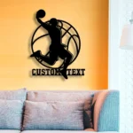 Nba Metal Sign Personalized Basketball Player Name 1