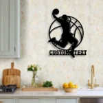 Nba Metal Sign Personalized Basketball Player Name 1