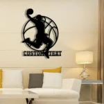 Nba Metal Sign Personalized Basketball Player Name 1