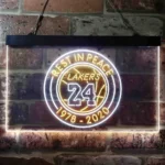 Nba Neon Sign Lakers 24 Rest In Stillness 1978 2020 1
