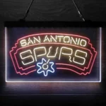 Nba Neon Sign San Antonios Spurses 3 Color 1