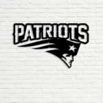 New England Patriots Metal Sign Logo 1