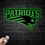 New England Patriots Metal Sign Logo 1