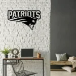 New England Patriots Metal Sign Logo 1