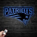 New England Patriots Metal Sign Logo 1