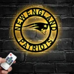 New England Patriots Metal Sign Nfl 1
