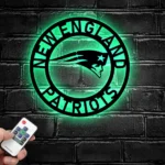 New England Patriots Metal Sign Nfl 1