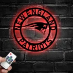 New England Patriots Metal Sign Nfl 1