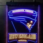 New England Patriots Neon Sign Est 1960 1