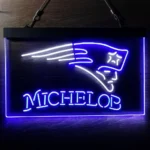 New England Patriots Neon Sign Michelob 1