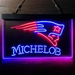 New England Patriots Neon Sign Michelob 1