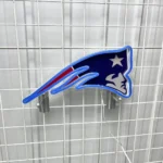 New England Patriots Neon Sign Pats Elvis Head 1