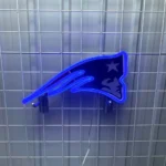 New England Patriots Neon Sign Pats Elvis Head 1