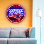 New England Patriots Neon Sign Vintage Acrylic 1