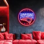 New England Patriots Neon Sign Vintage Acrylic 1