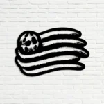 New England Revolution Metal Sign Logo 1