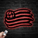 New England Revolution Metal Sign Logo 1