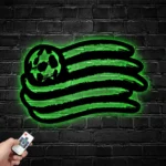 New England Revolution Metal Sign Logo 1