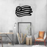 New England Revolution Metal Sign Logo 1