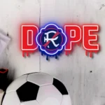 New England Revolution Neon Sign Dripping Dope 1