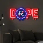 New England Revolution Neon Sign Dripping Dope 1