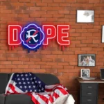 New England Revolution Neon Sign Dripping Dope 1