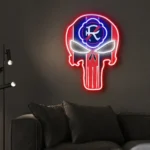 New England Revolution Neon Sign The Punisher 1