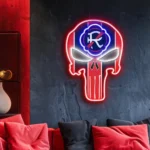 New England Revolution Neon Sign The Punisher 1
