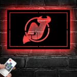 New Jersey Devils Metal Sign Avengers A 1