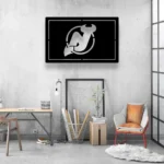 New Jersey Devils Metal Sign Avengers A 1