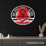 New Jersey Devils Neon Sign New Jersey Devil Mascot 1