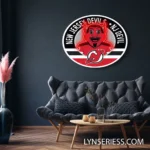 New Jersey Devils Neon Sign New Jersey Devil Mascot 1