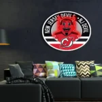 New Jersey Devils Neon Sign New Jersey Devil Mascot 1