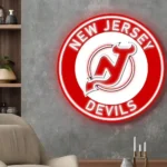 New Jersey Devils Neon Sign Nhl 1