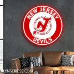 New Jersey Devils Neon Sign Nhl 1