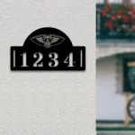 New Orleans Pelicans Metal Sign Nba Metal House Number Sign 1