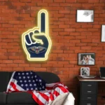 New Orleans Pelicans Neon Sign Nba Foam Finger 1