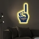 New Orleans Pelicans Neon Sign Nba Foam Finger 1